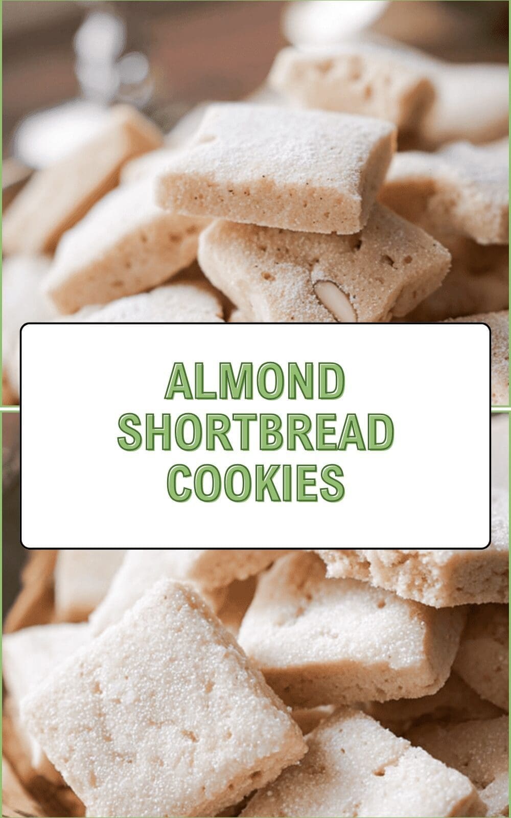 Almond Shortbread Cookies