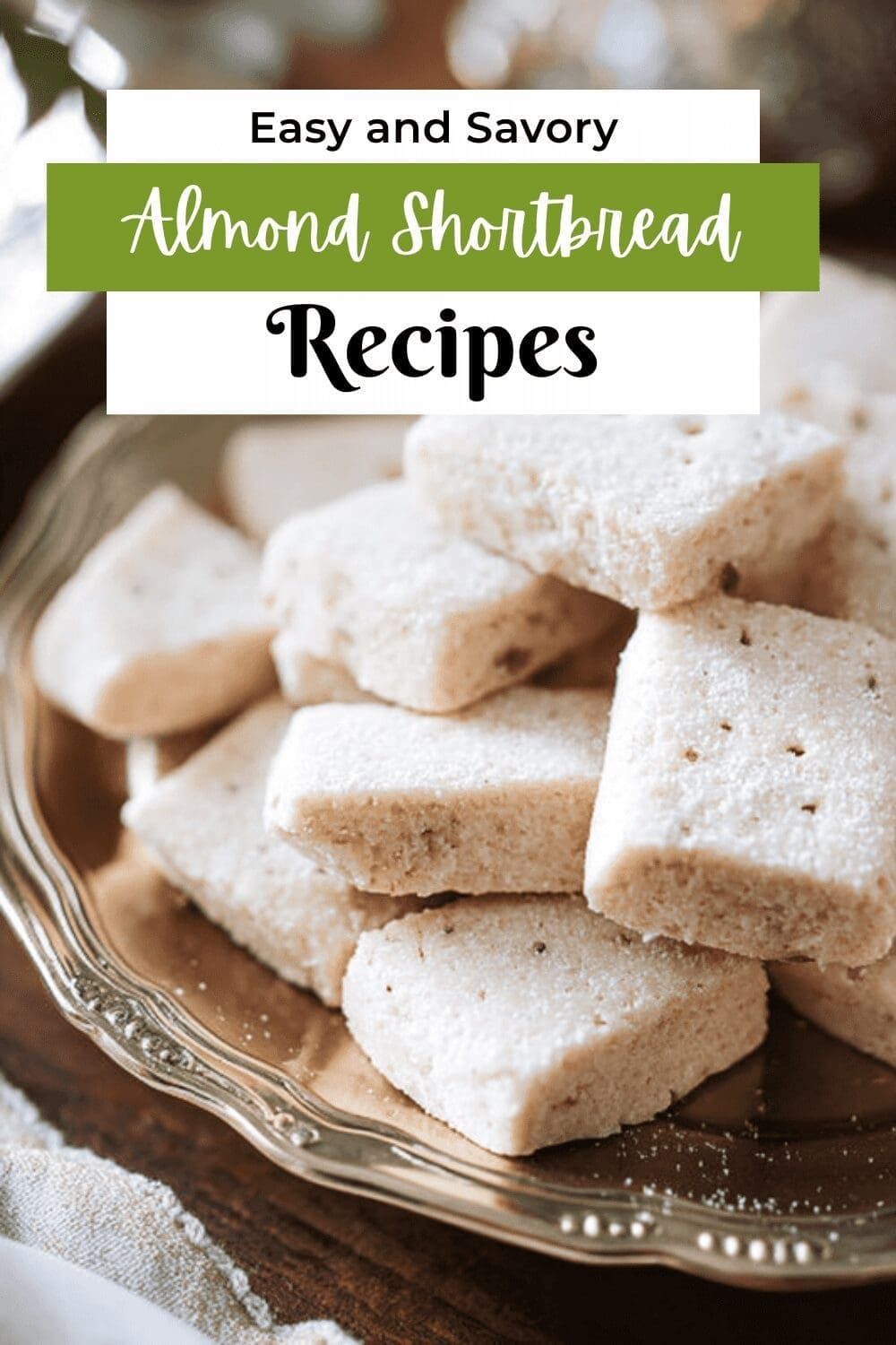 Almond Shortbread Cookies