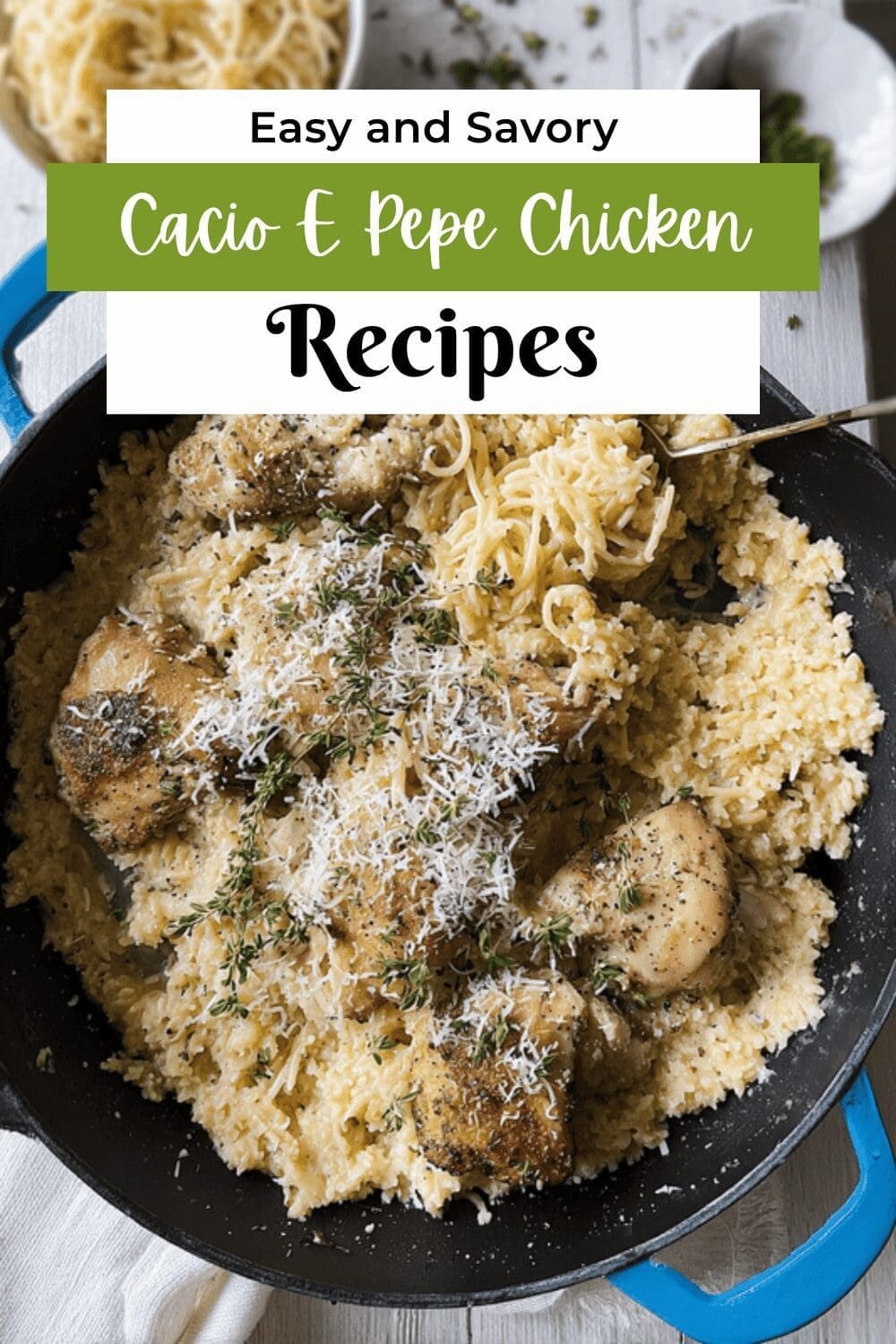 Cacio E Pepe Chicken