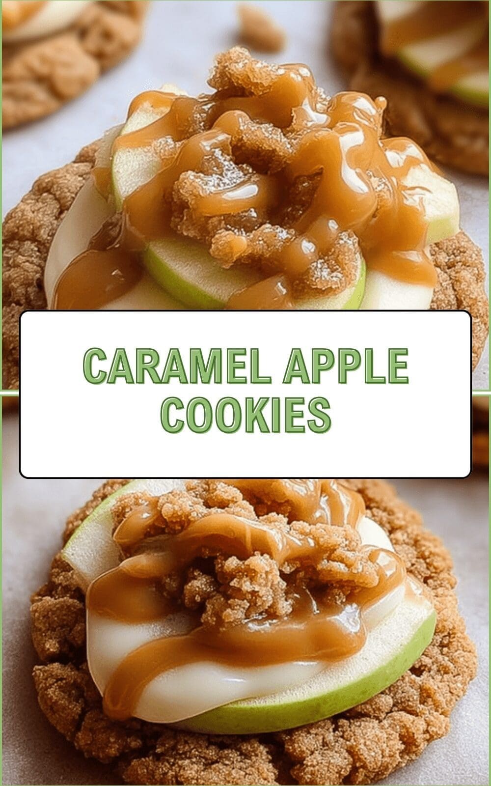Caramel Apple Cookies