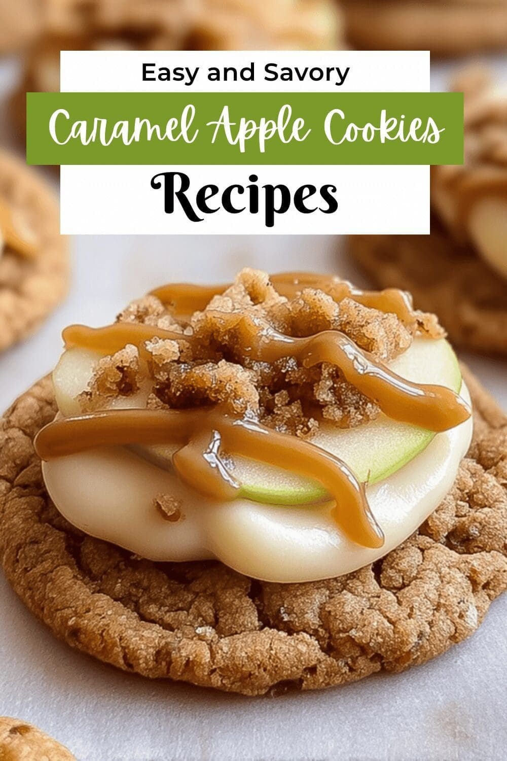 Caramel Apple Cookies