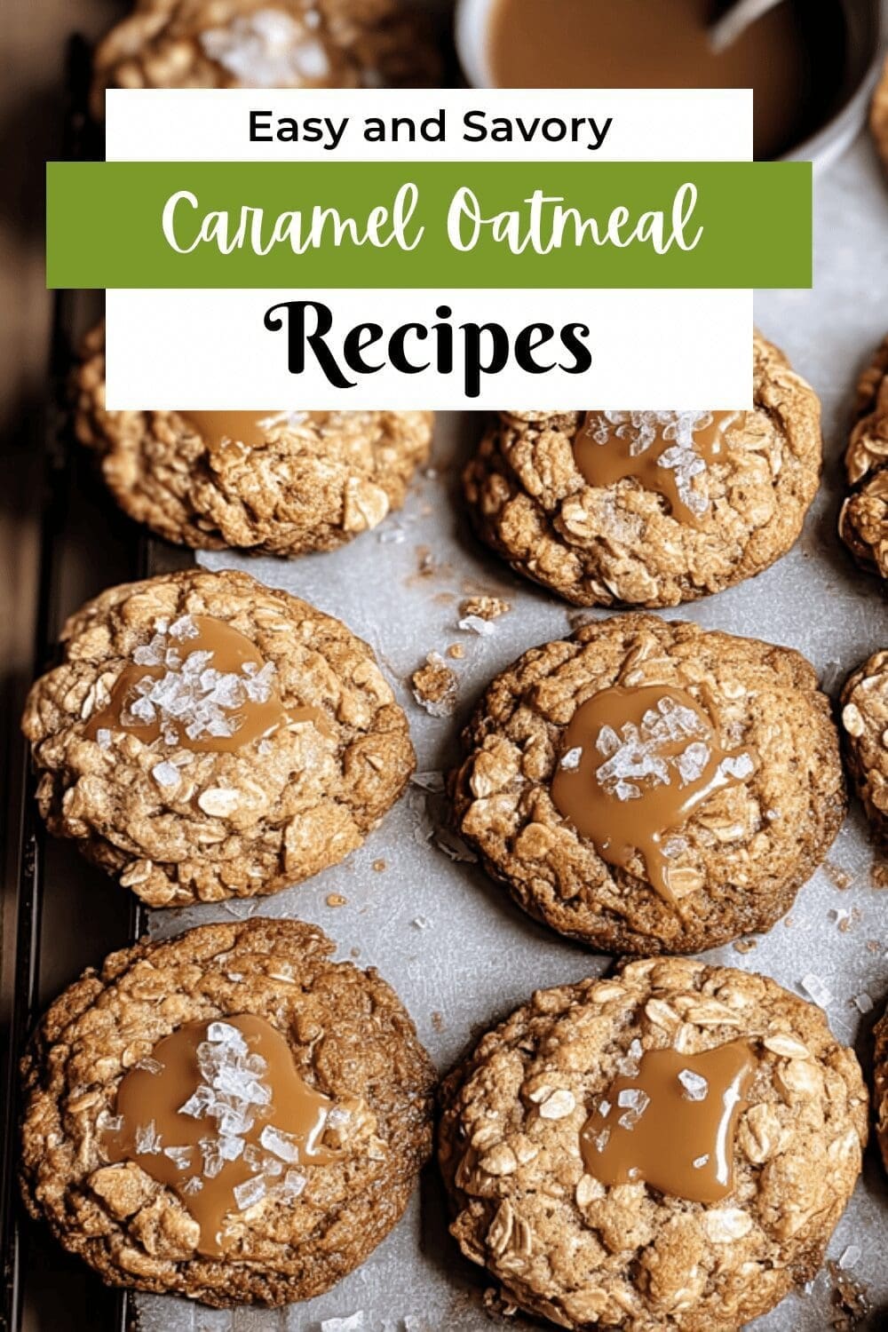 Caramel Oatmeal Cookies