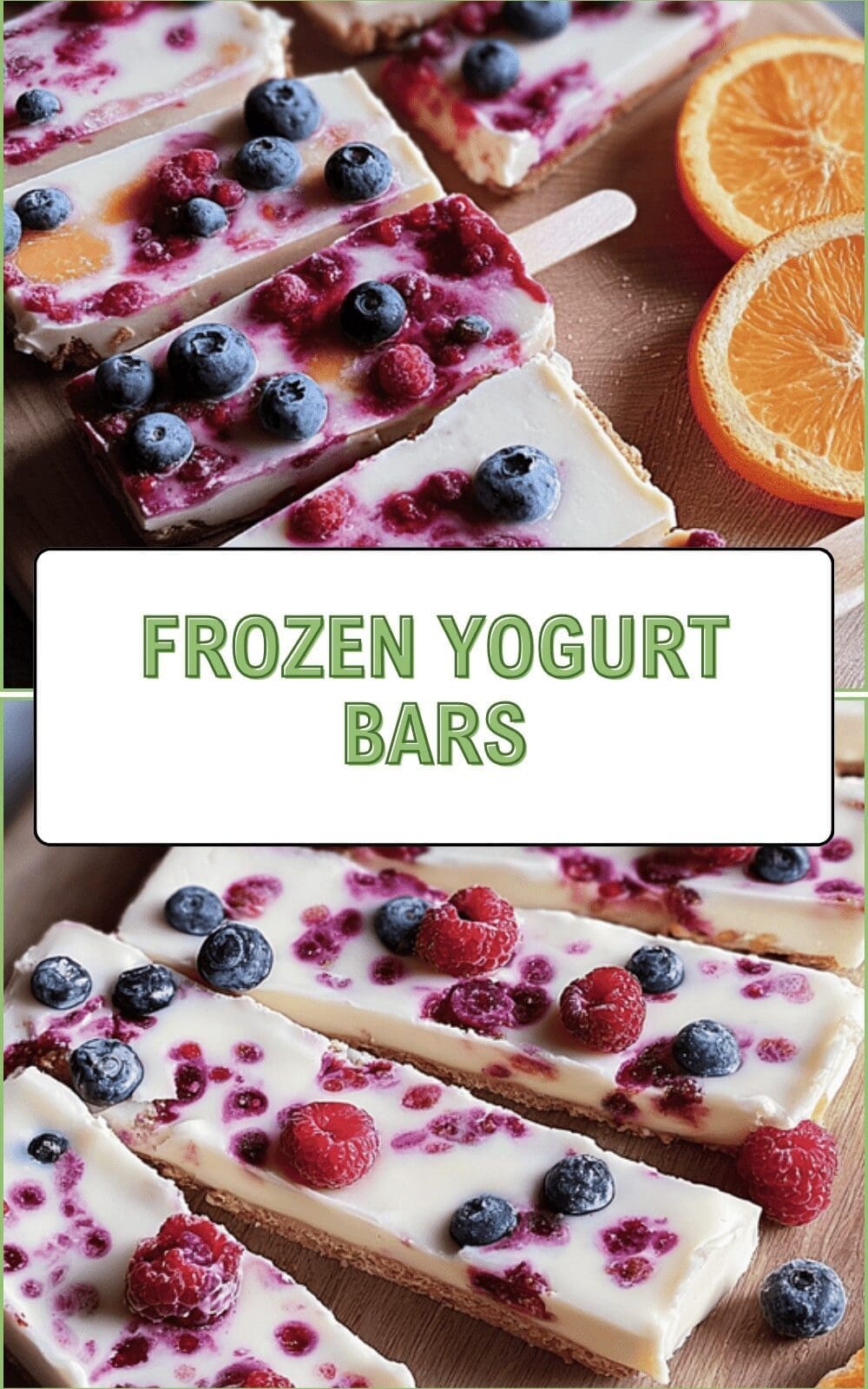 Frozen Yogurt Bars
