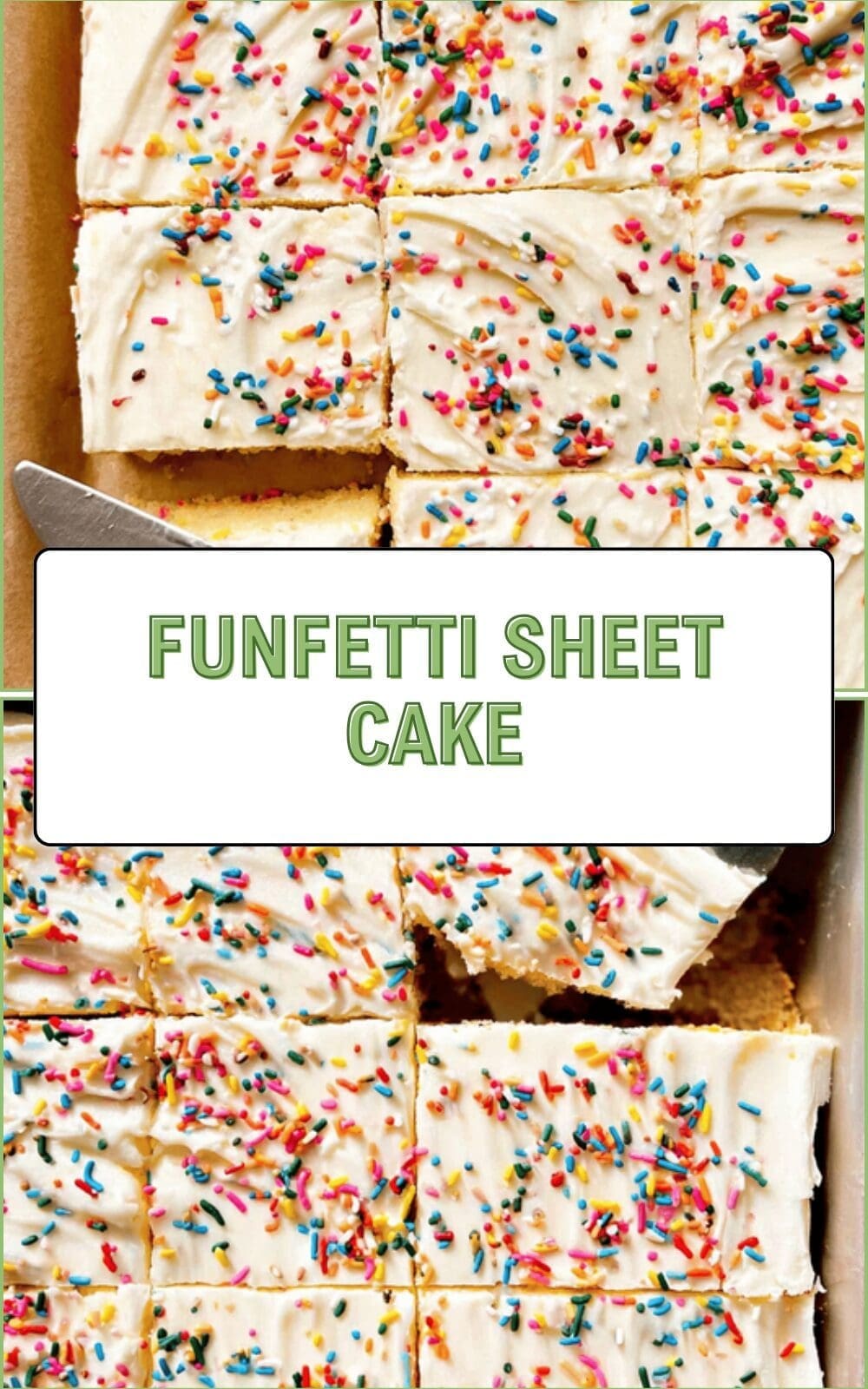Funfetti Sheet Cake