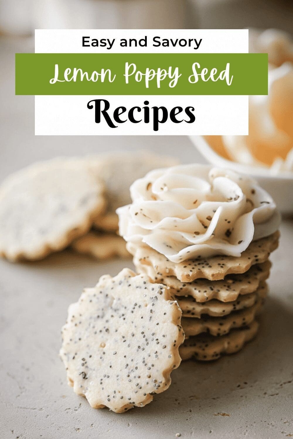 Lemon Poppyseed Shortbread Cookies With Zesty Citrus Flavor 7 Lemon Poppy Seed Shortbread Cookies