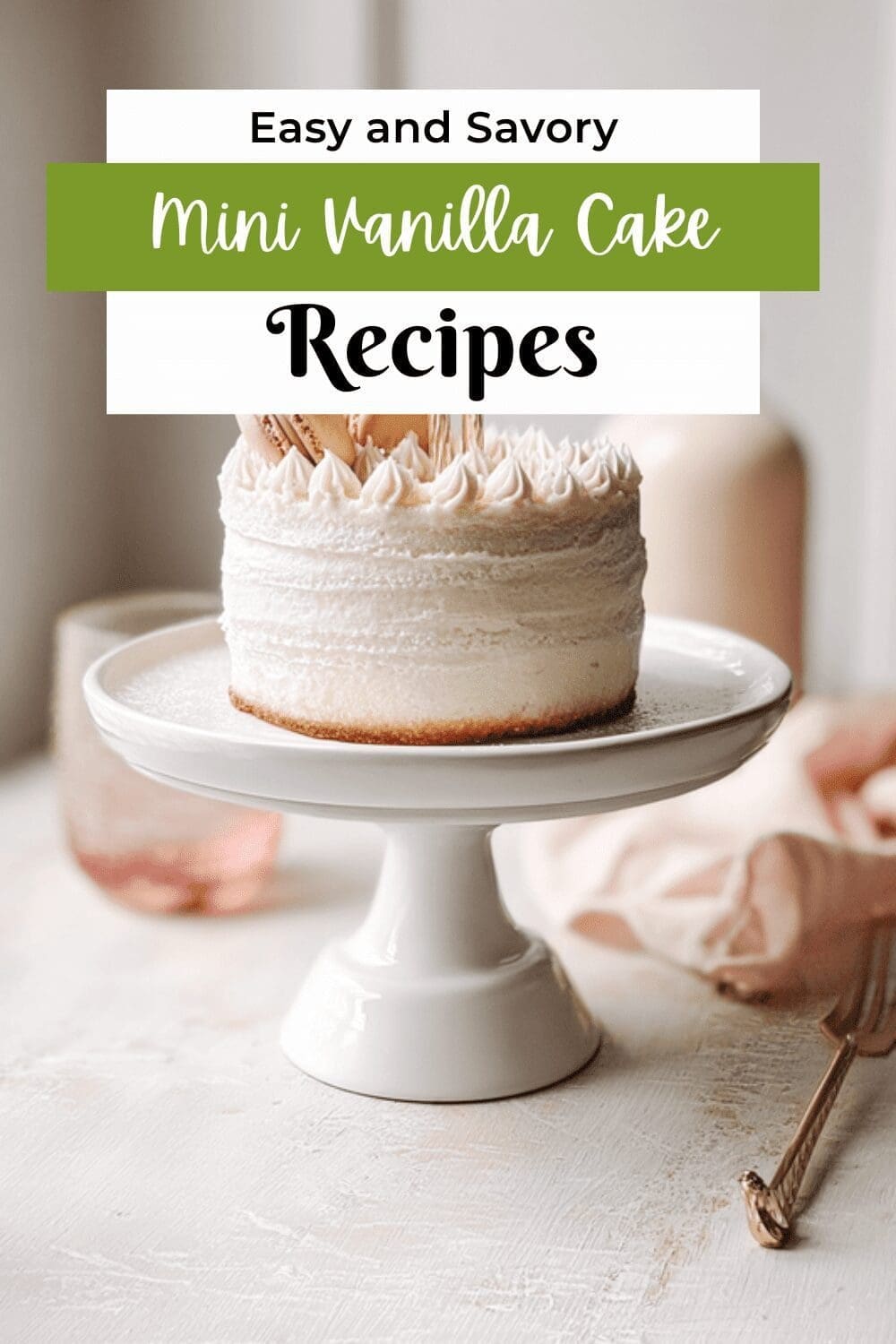 Mini Vanilla Cake