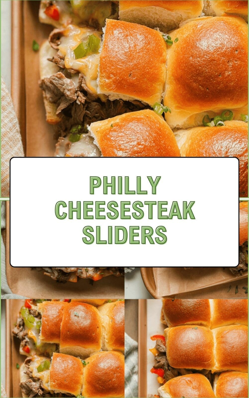 Philly Cheesesteak Sliders