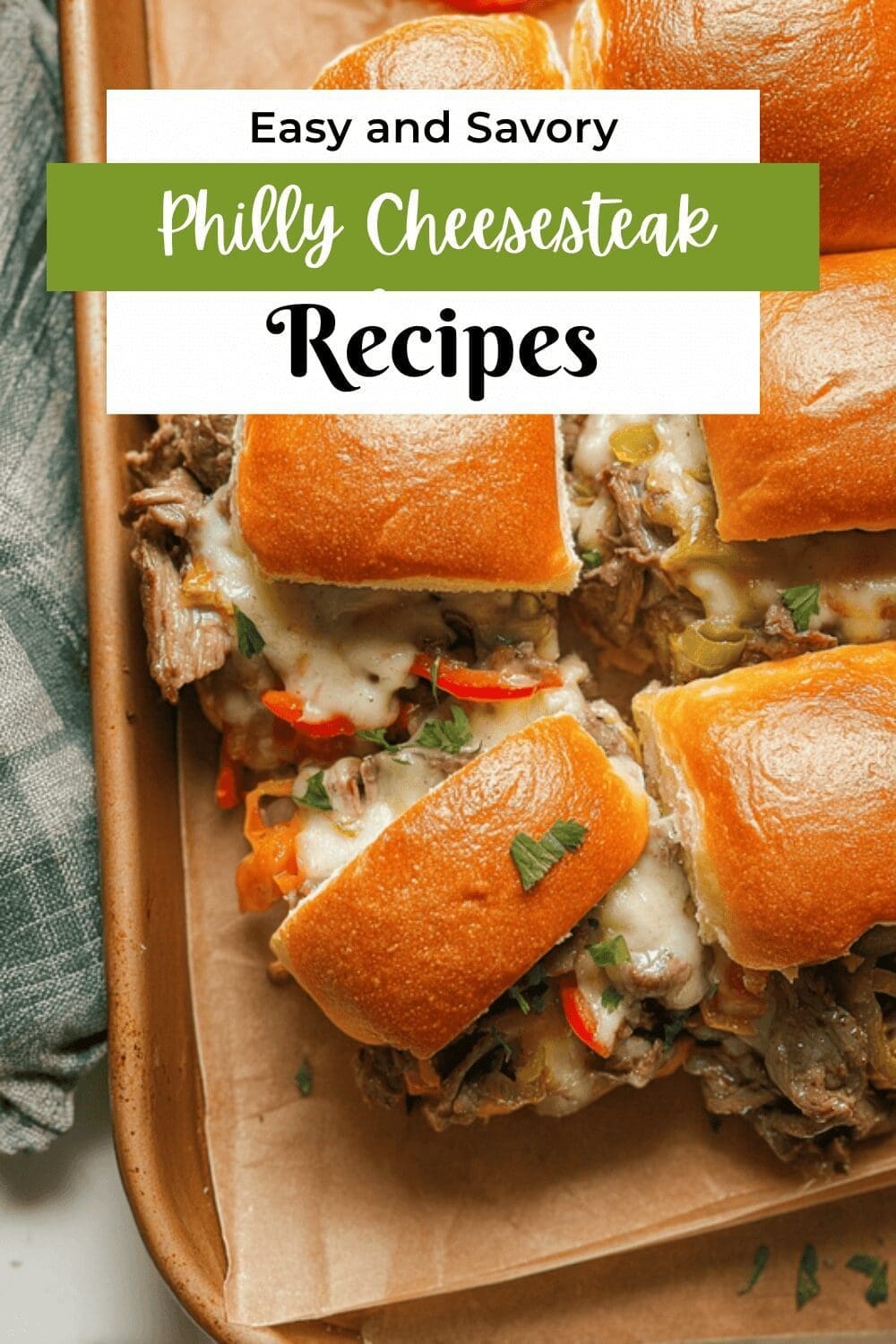 Philly Cheesesteak Sliders
