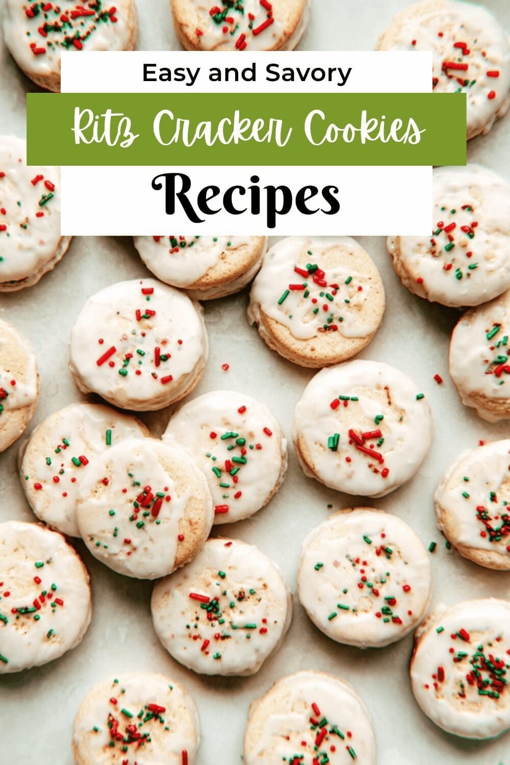 Ritz Cracker Cookies