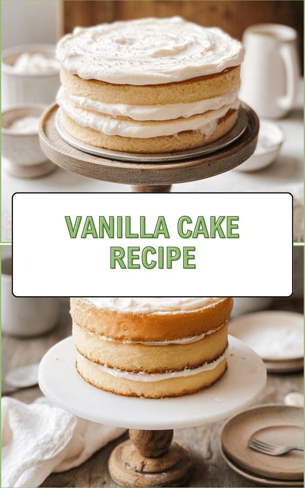 Vanilla Cake Recipe
