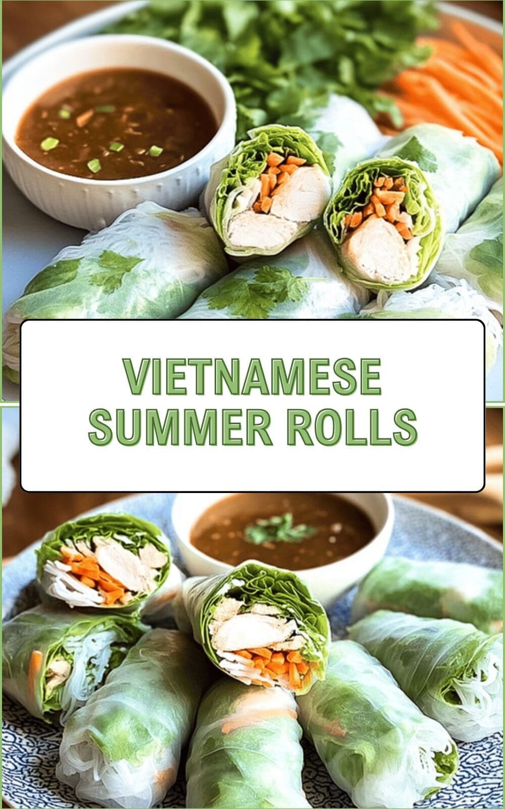 Vietnamese Rice Paper Rolls With Fresh Ingredients And Easy Preparation 6 Vietnamese Summer Rolls