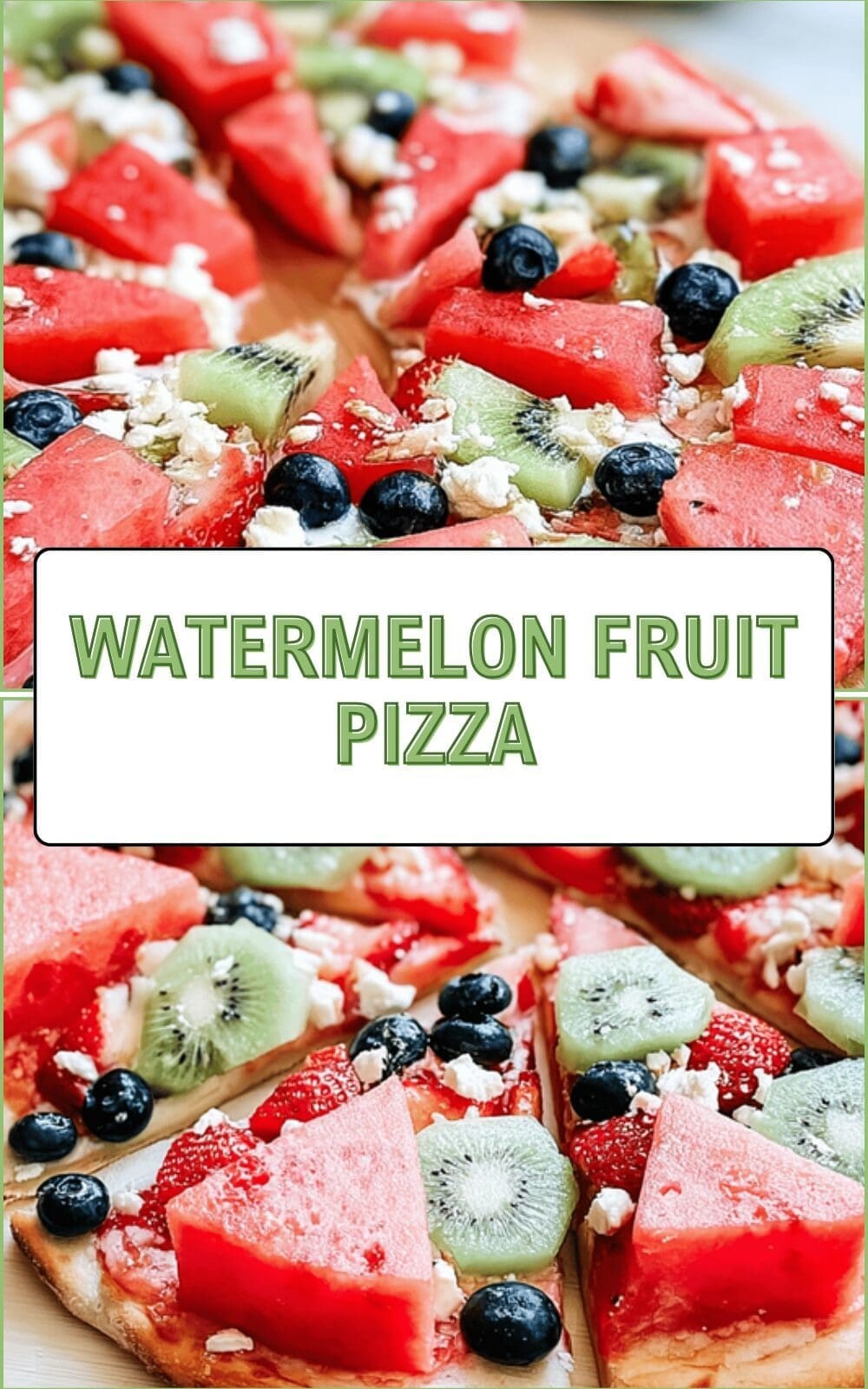 Watermelon Fruit Pizza