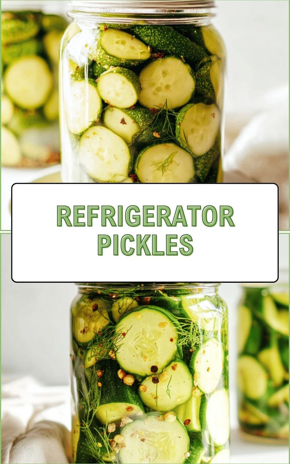 Easy Pickle Recipes And Skinny Margaritas 6 Refrigerator Pickles