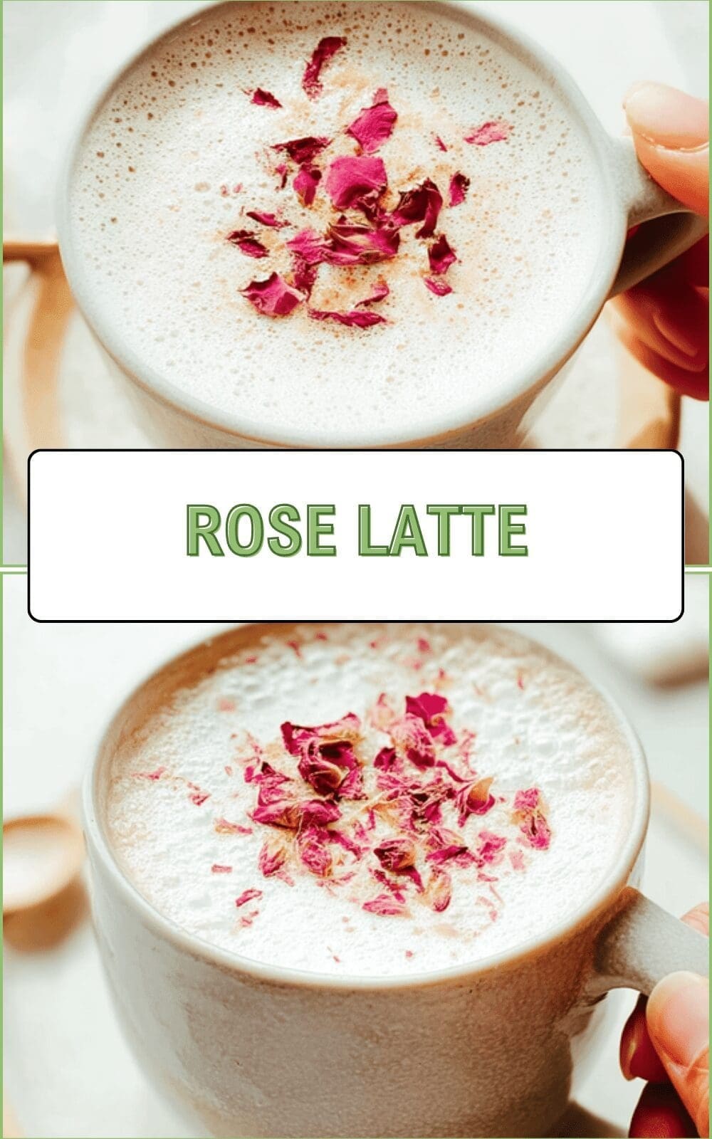 Rose Latte Easy Recipe For Hot And Iced Preparation 6 Rose Latte