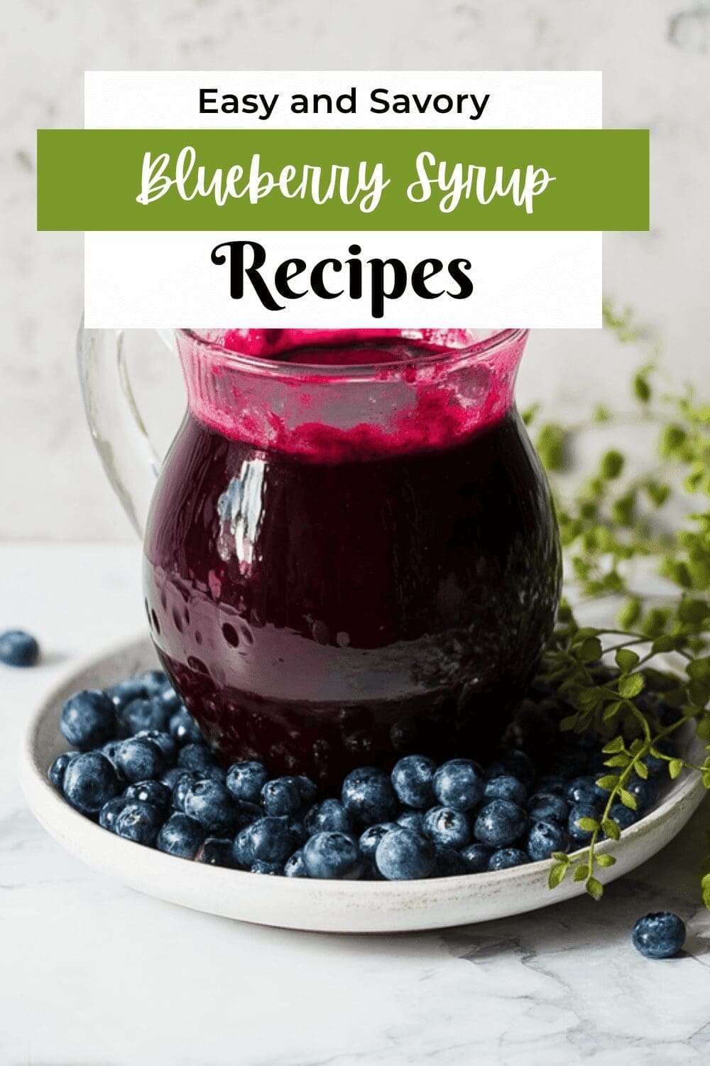 Blueberry Syrup