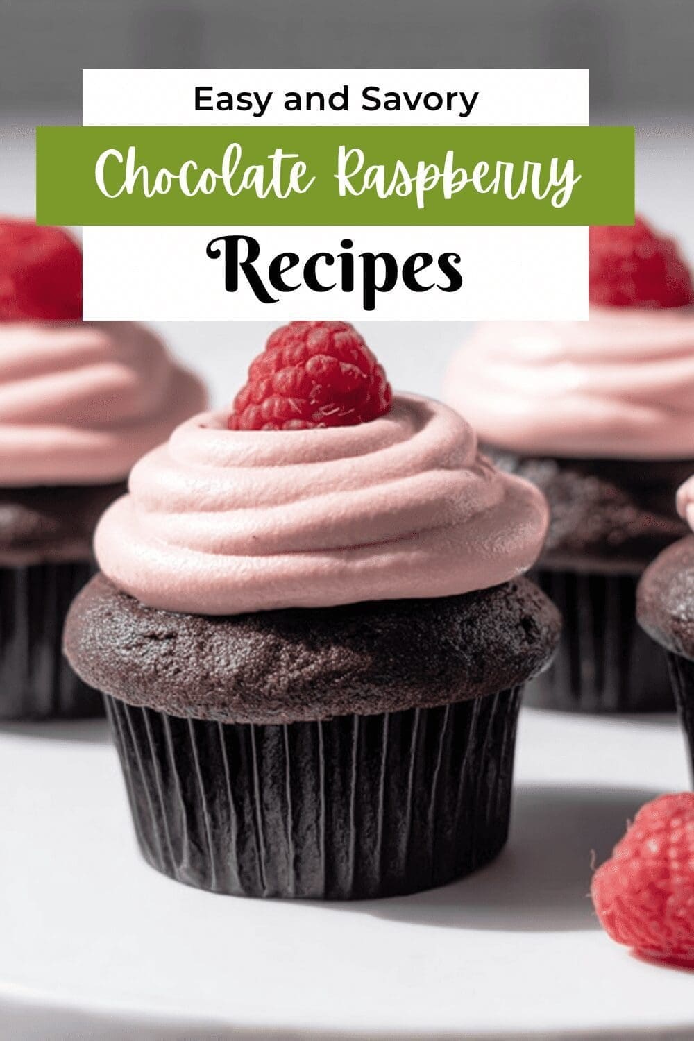 Chocolate Raspberry Cupcakes