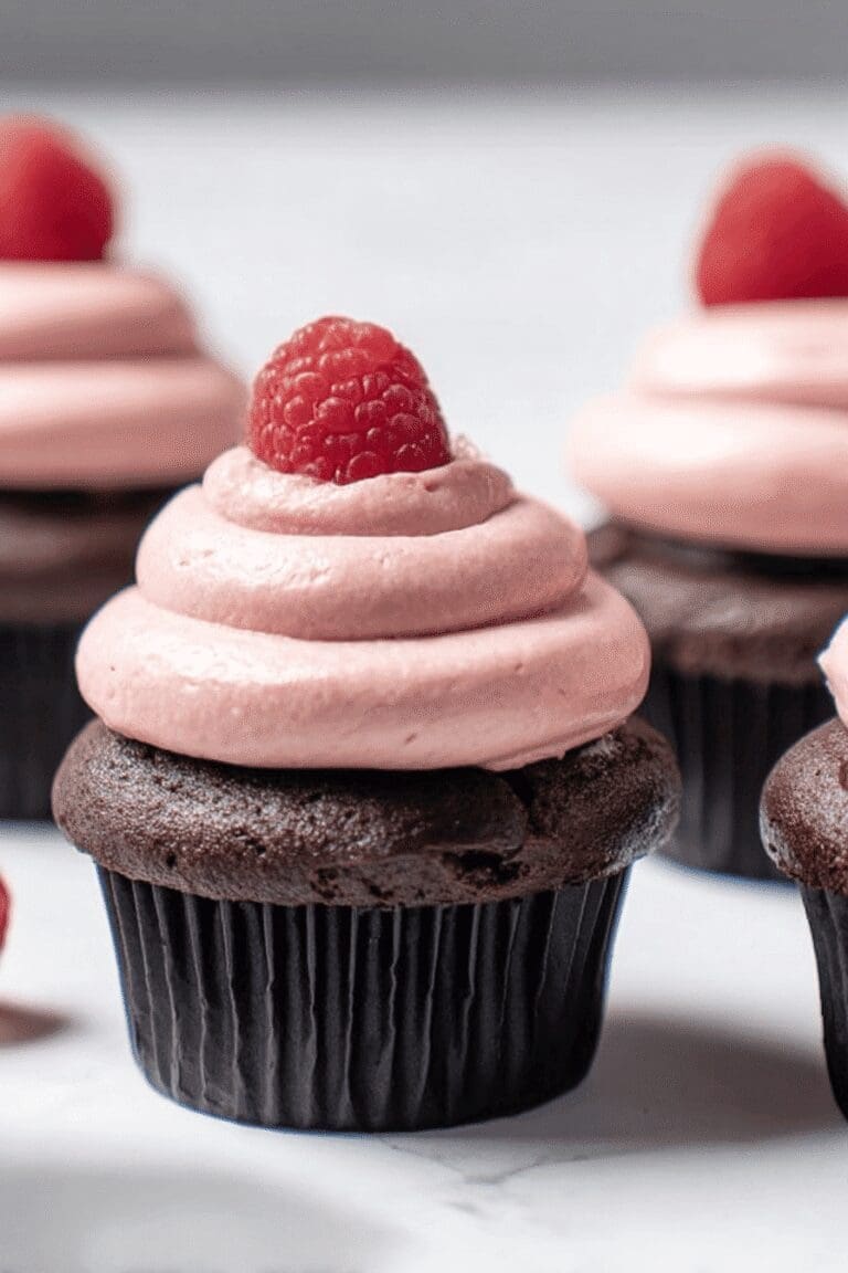 Chocolate Raspberry Cupcakes 72.Png