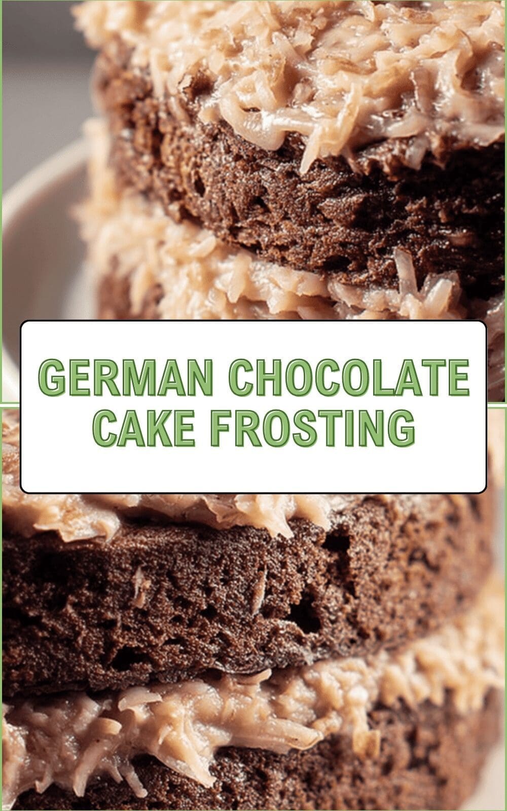 German Chocolate Cake Recipe With Classic Coconut Pecan Frosting 6 German Chocolate Cake Frosting