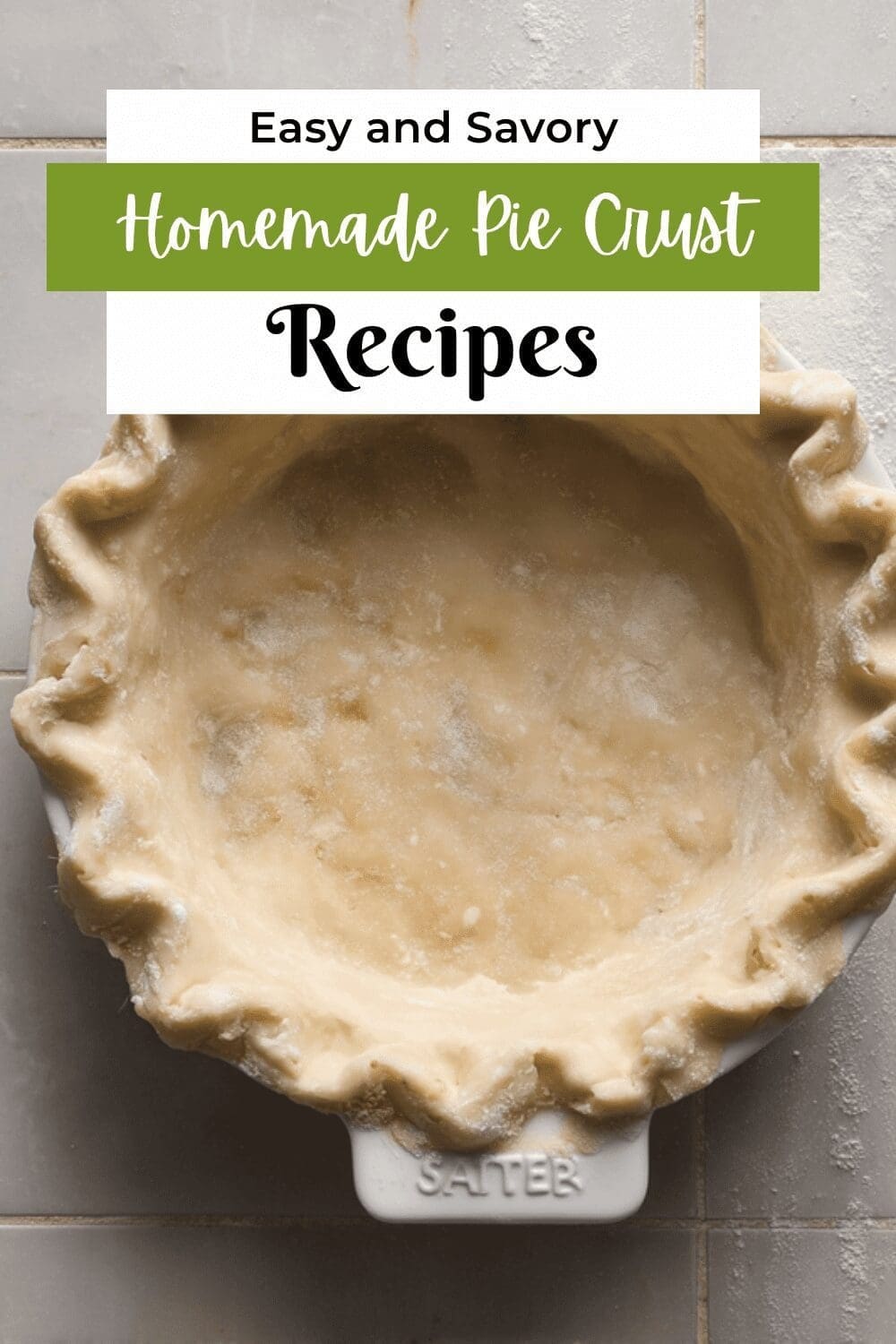 Homemade Pie Crust