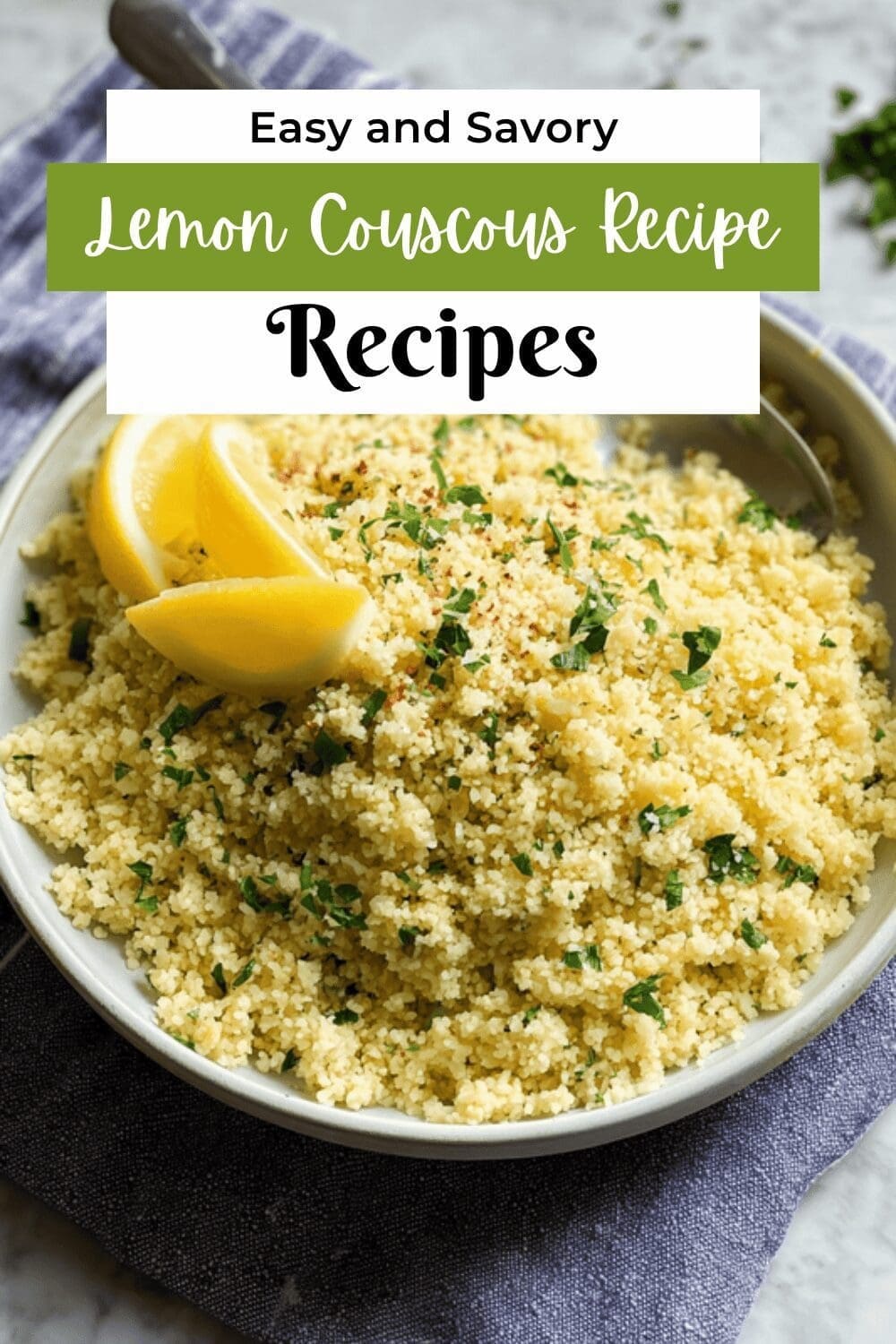 Lemon Couscous Recipe