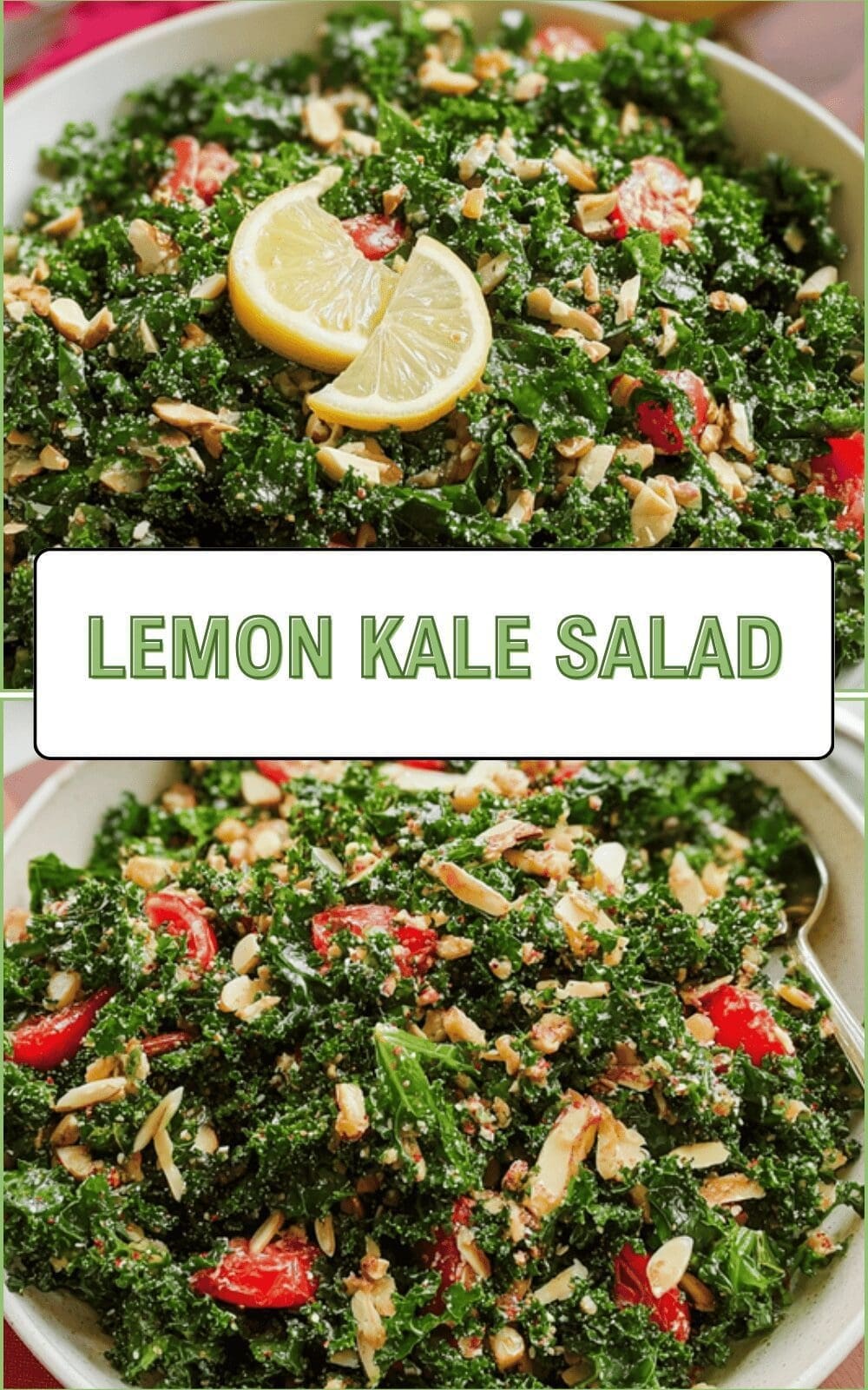 Lemon Parmesan Kale Salad Recipe With Fresh Citrus And Cheese 6 Lemon Kale Salad