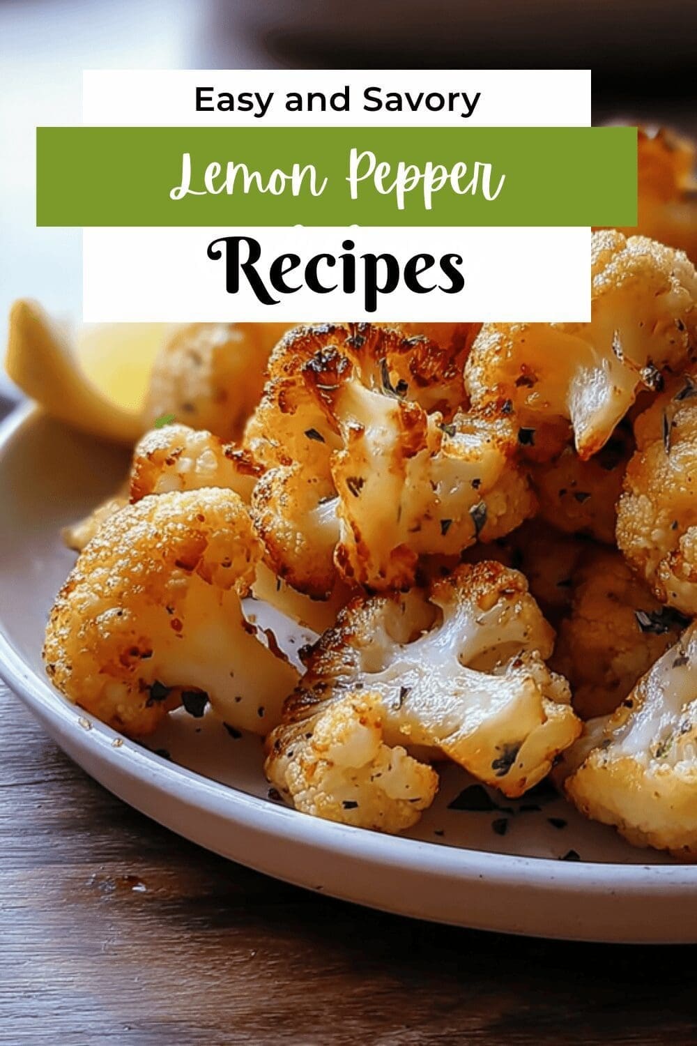 Lemon Pepper Cauliflower