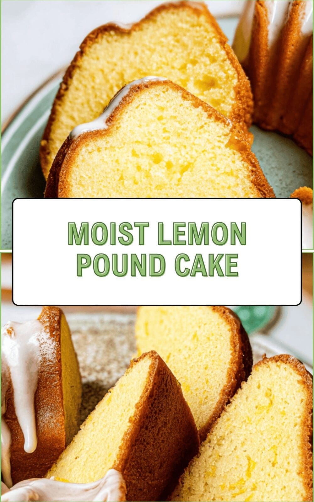 Moist Lemon Pound Cake