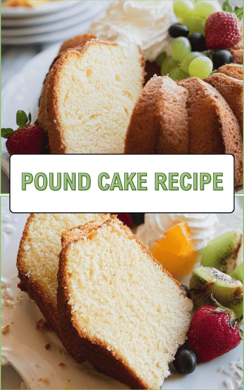 Pound Cake Recipe