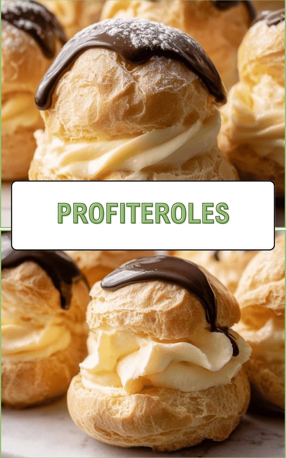 Profiteroles Recipe Ideas With Creamy Fillings And Chocolate Toppings 6 Profiteroles