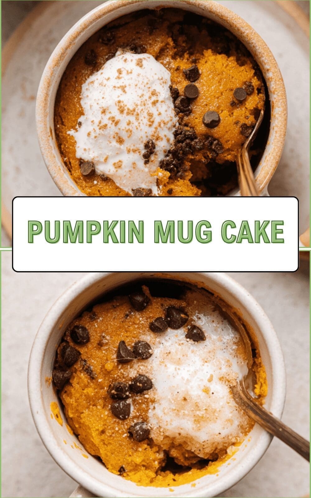 Pumpkin Mug Cake