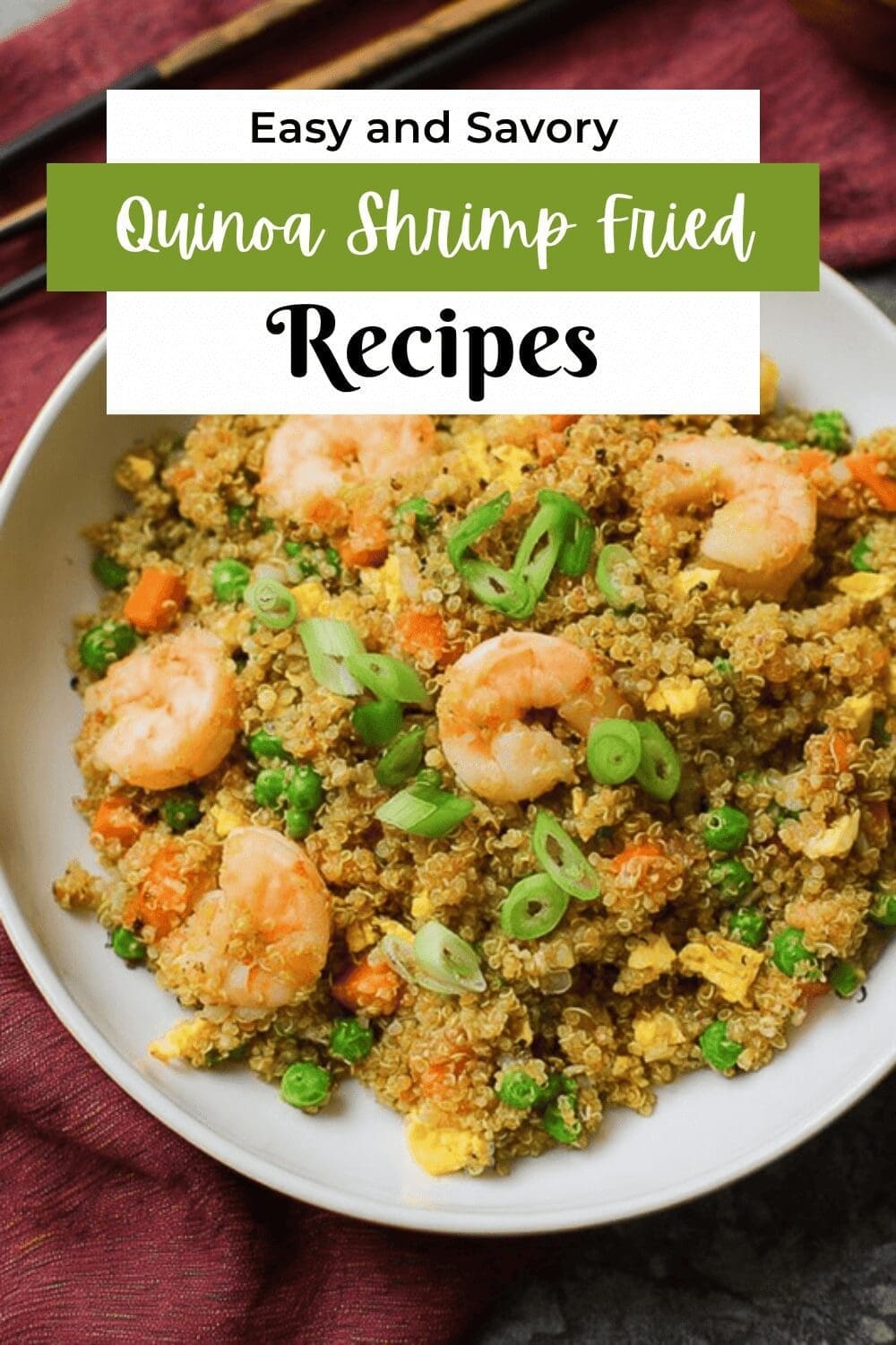 Quinoa Shrimp Fried Rice