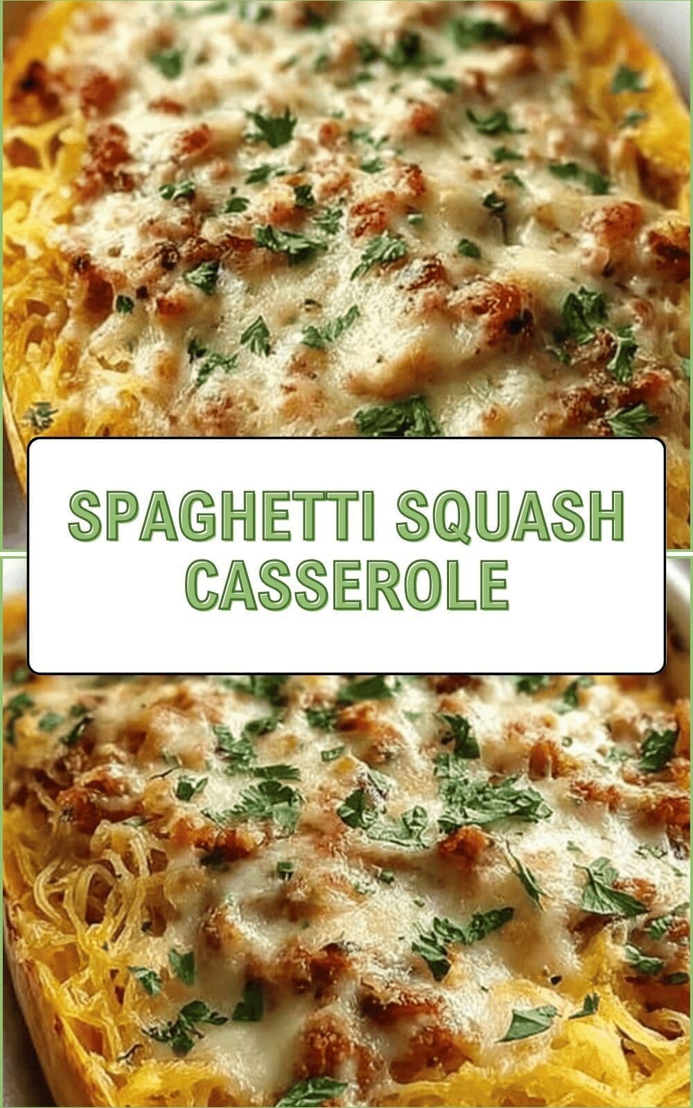 Spaghetti Squash Casserole