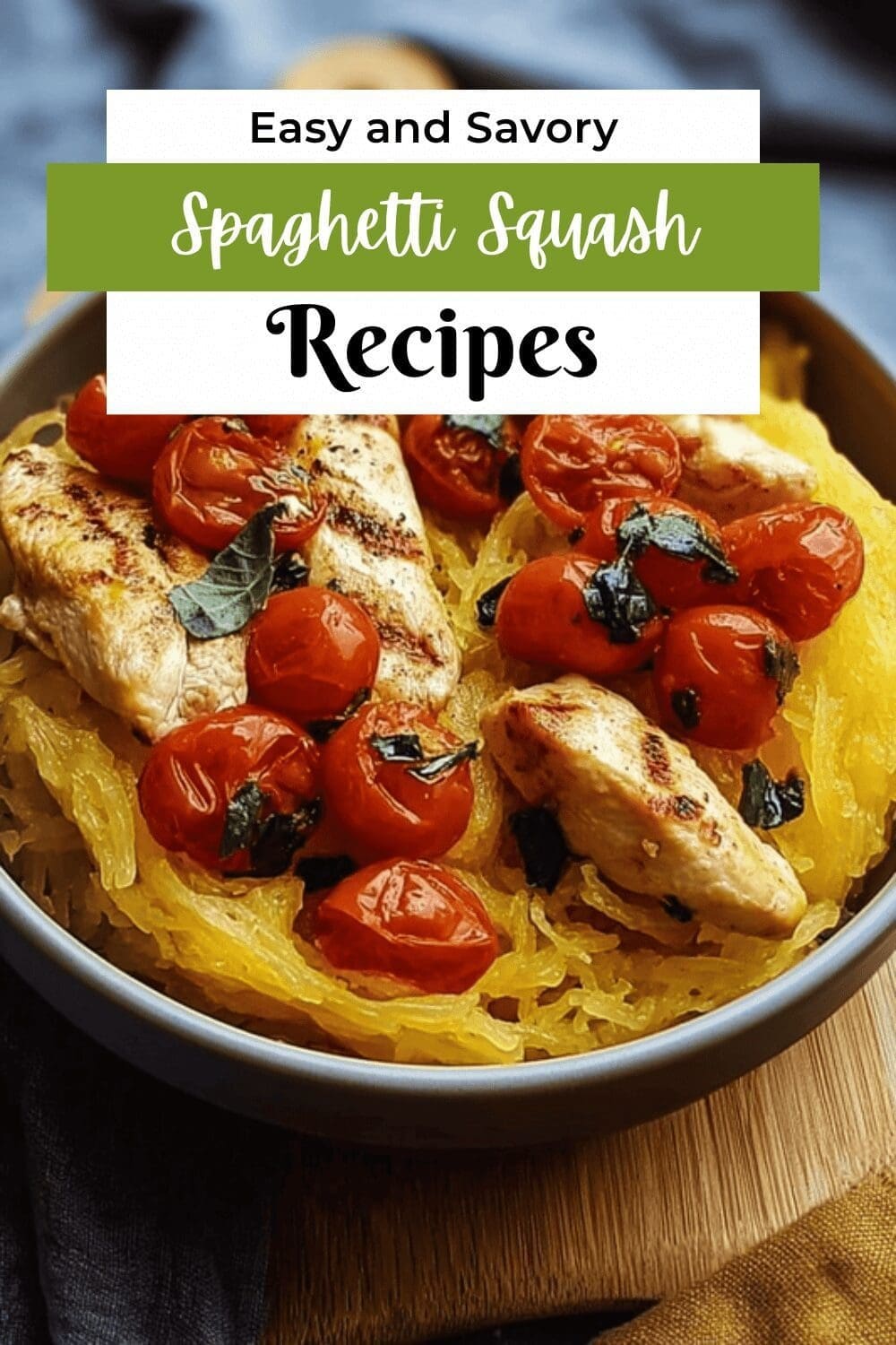 Spaghetti Squash Chicken Recipe
