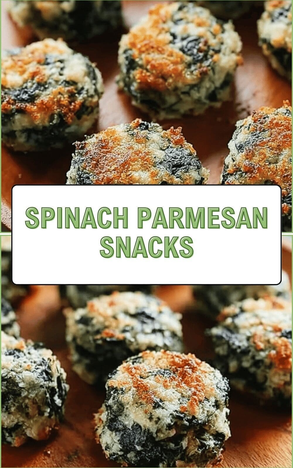 Spinach Parmesan Snacks