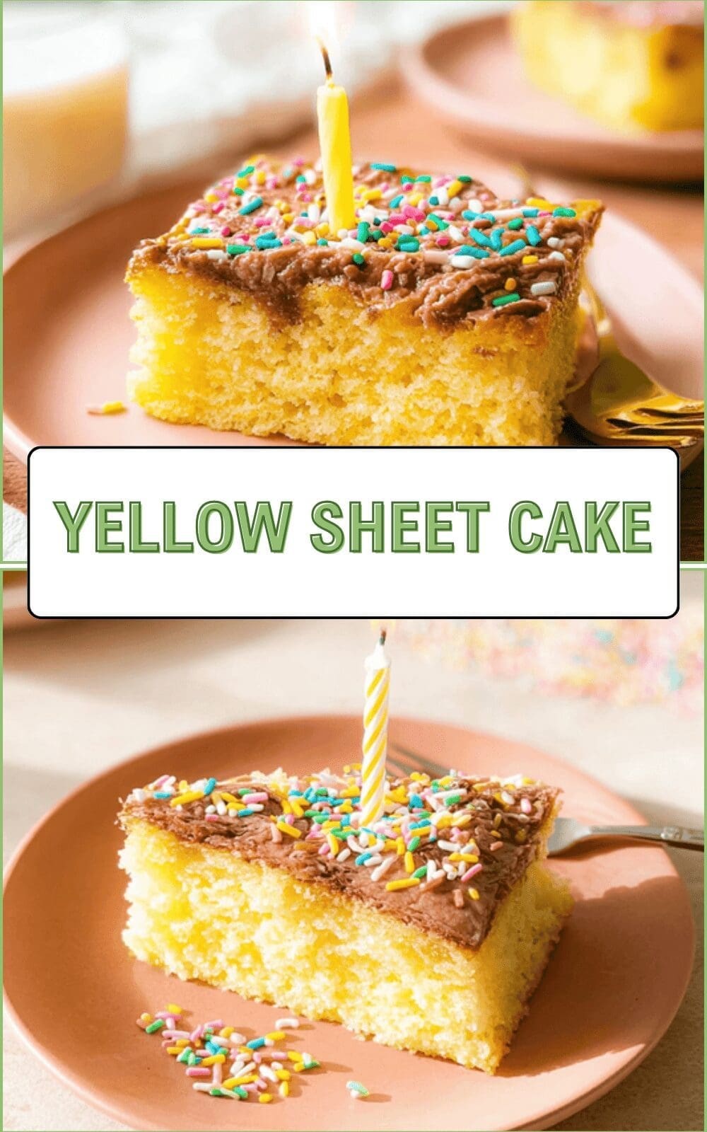 Yellow Sheet Cake