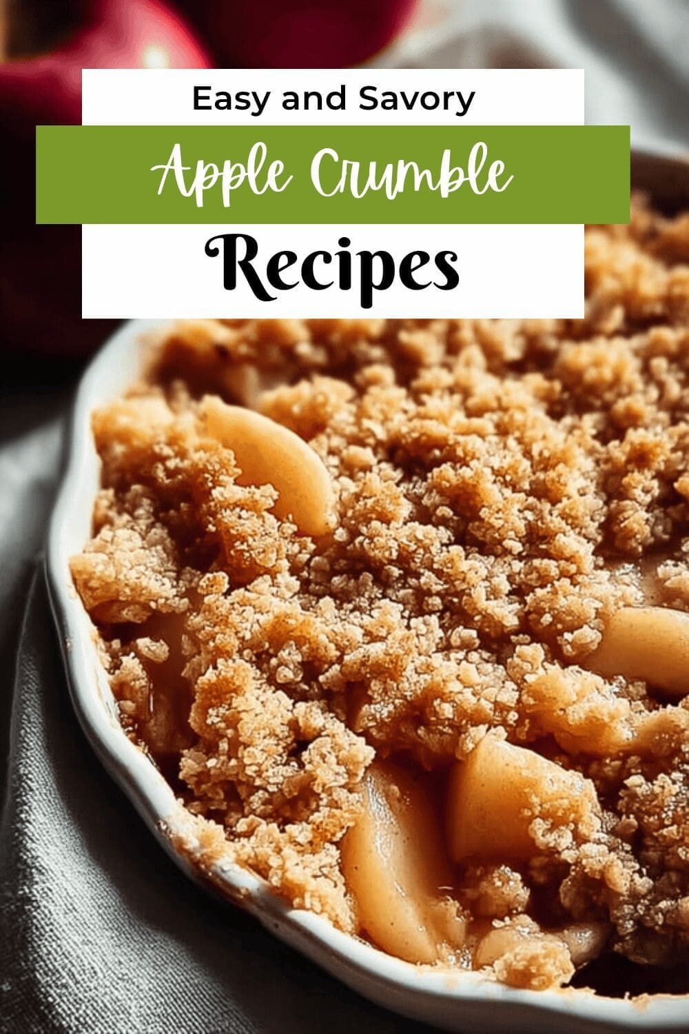 Apple Crumble Recipe With Classic Cinnamon And Oat Topping 7 Apple Crumble
