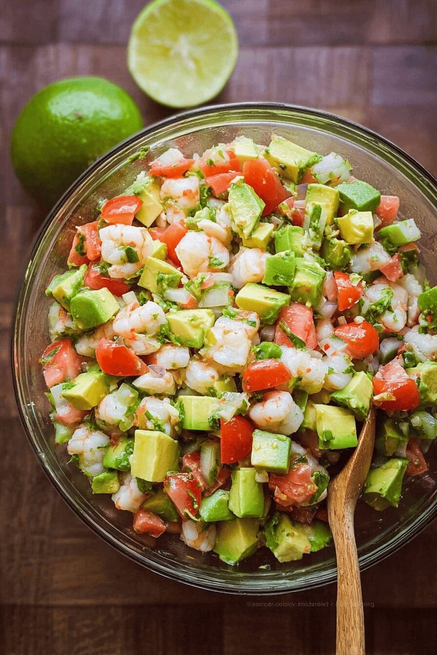 Avocado Shrimp Salsa Recipe With Fresh Ingredients And Zesty Flavors 6 Avocado Shrimp Salsa