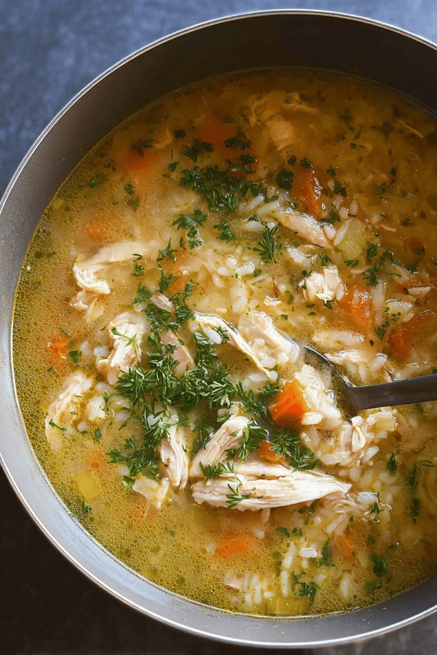 Chicken And Rice Soup