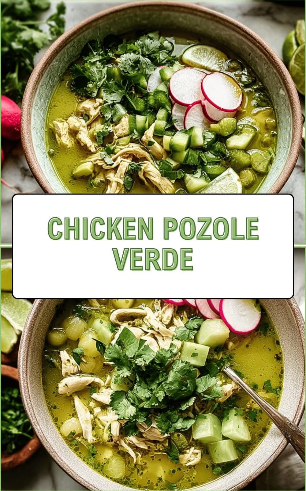 Pozole Verde Recipe Traditional Mexican Soup With Fresh Herbs And Hominy 6 Chicken Pozole Verde