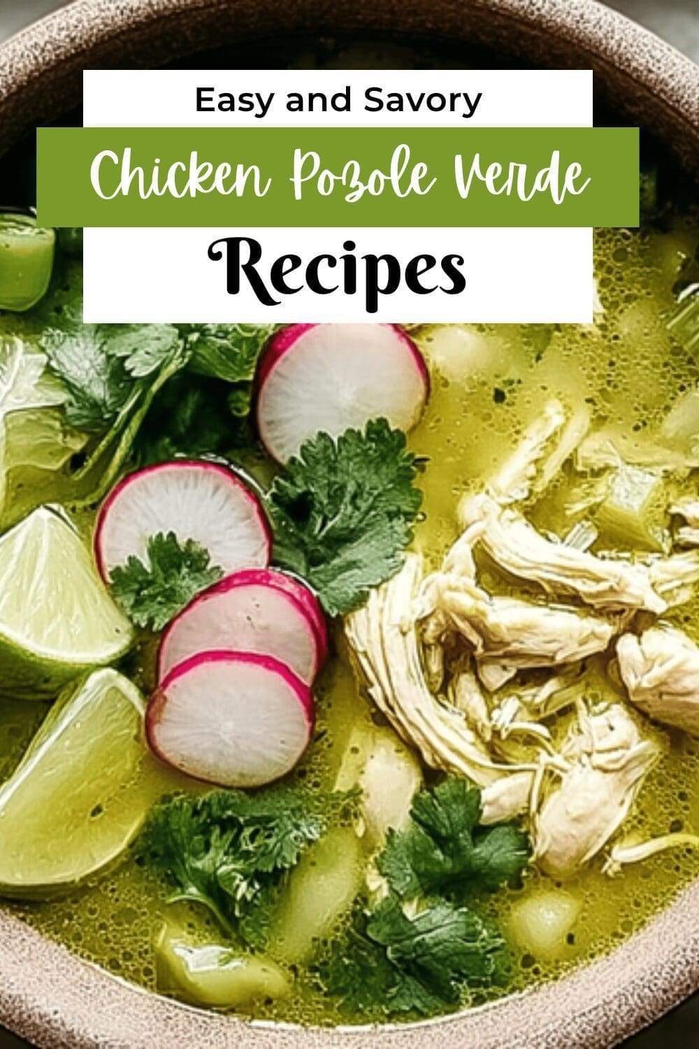 Pozole Verde Recipe Traditional Mexican Soup With Fresh Herbs And Hominy 7 Chicken Pozole Verde