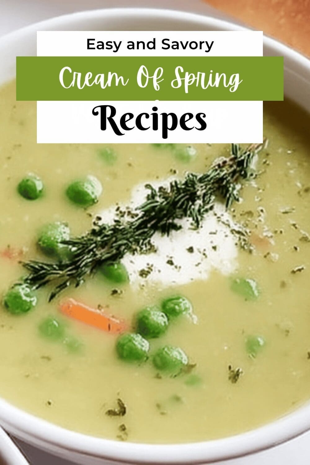 Cream Of Spring Vegetable Soup