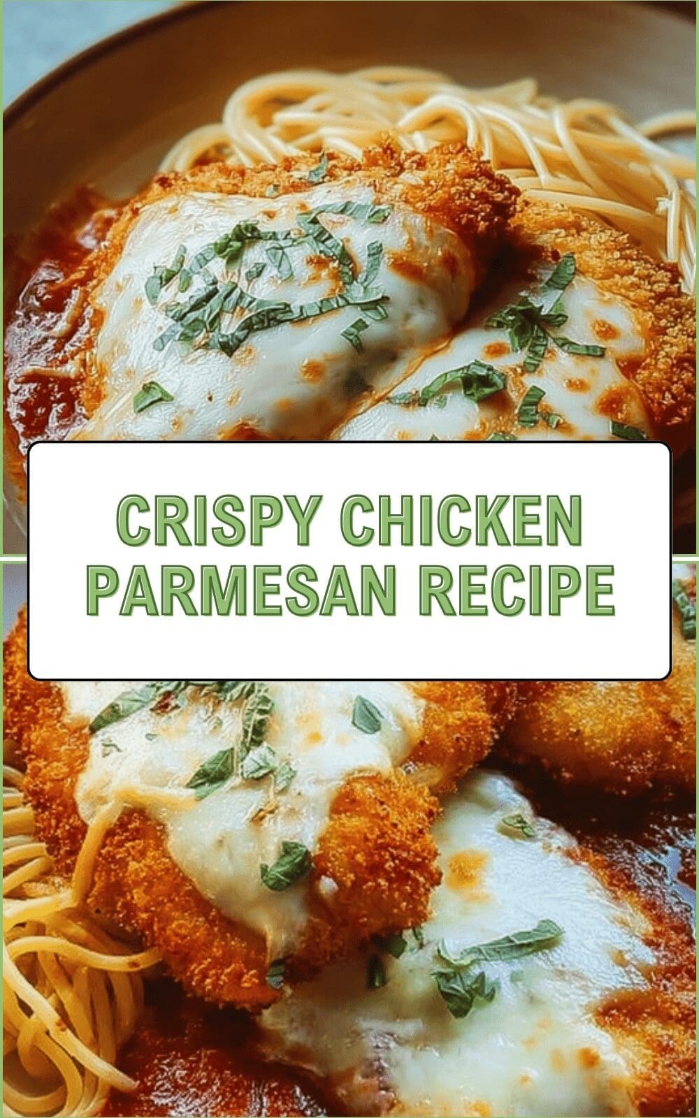 Crispy Chicken Parmesan Recipe
