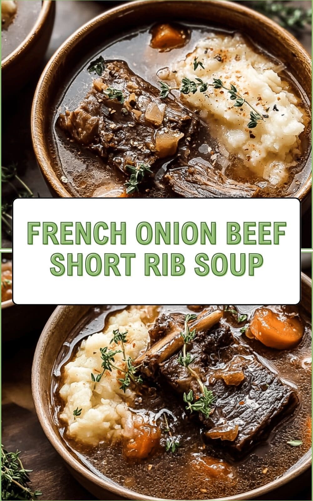 French Onion Short Ribs Recipe With Rich Savory Flavor 6 French Onion Beef Short Rib Soup