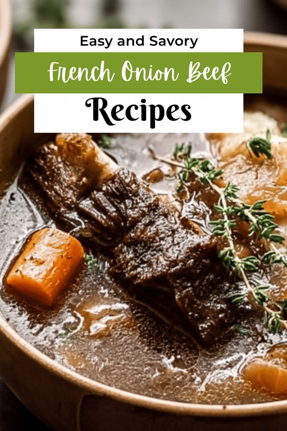 French Onion Short Ribs Recipe With Rich Savory Flavor 7 French Onion Beef Short Rib Soup