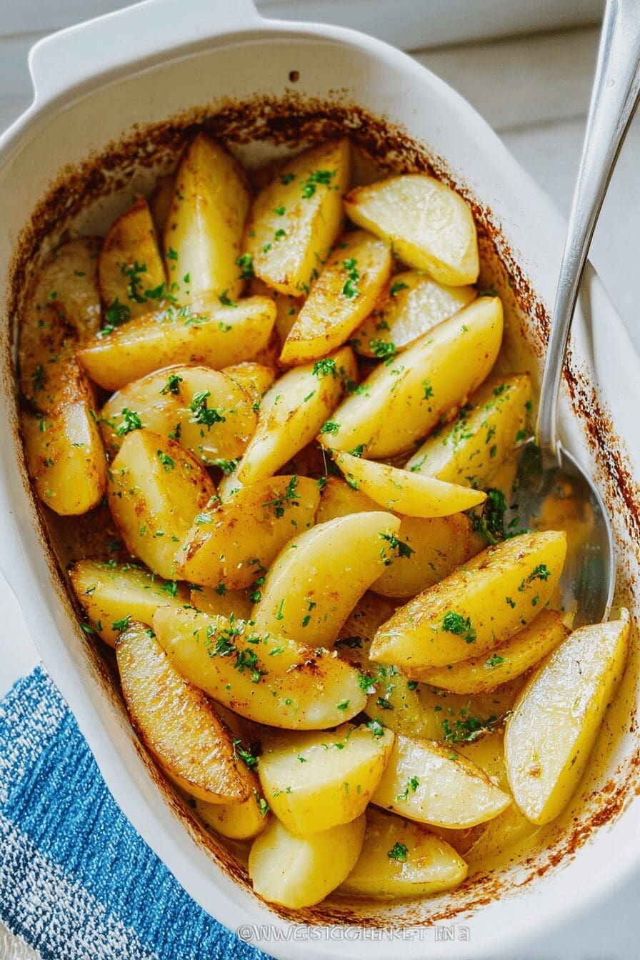 Greek Lemon Potatoes Recipe With Authentic Mediterranean Flavors 6 Greek Lemon Potatoes