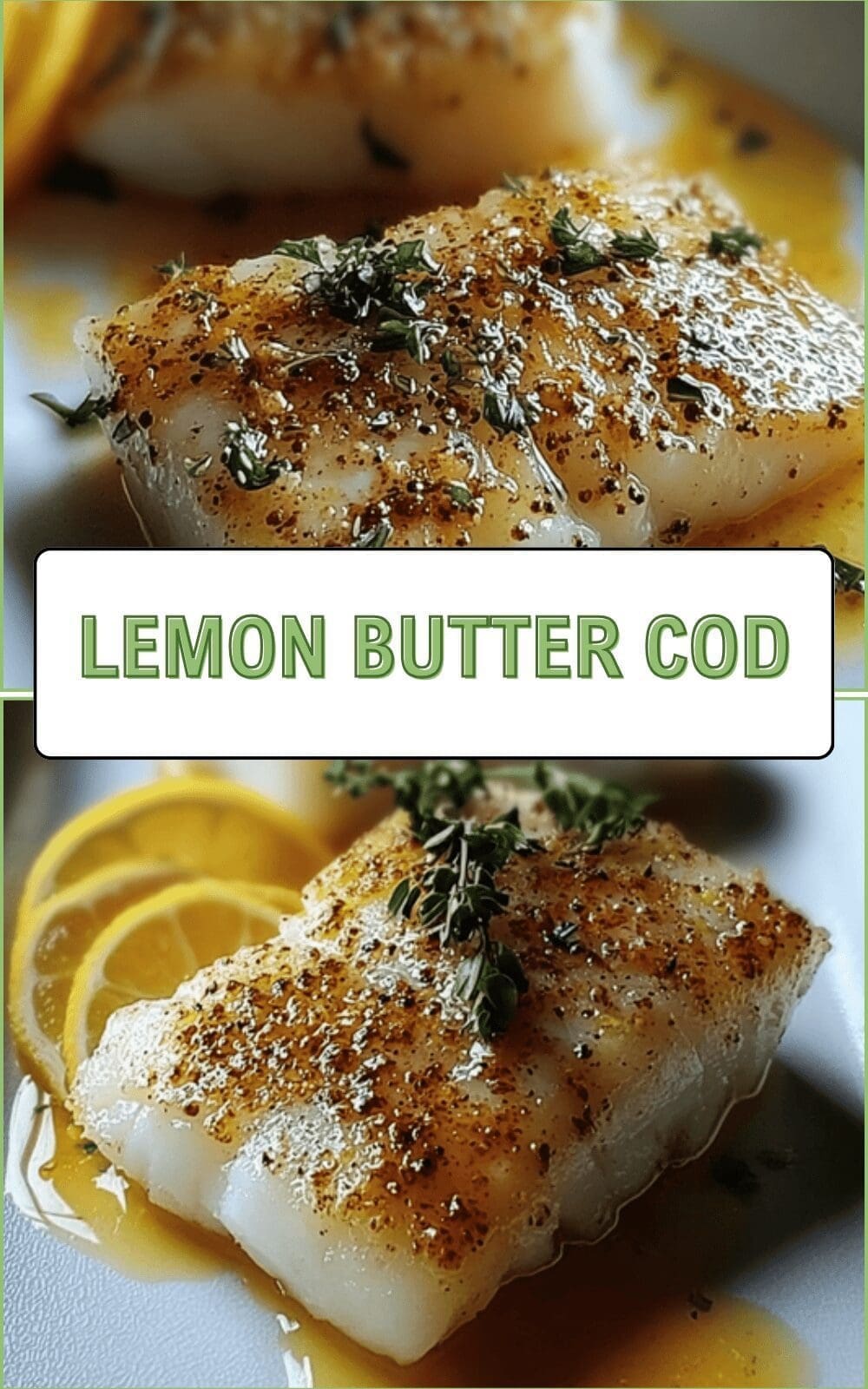 Lemon Butter Cod