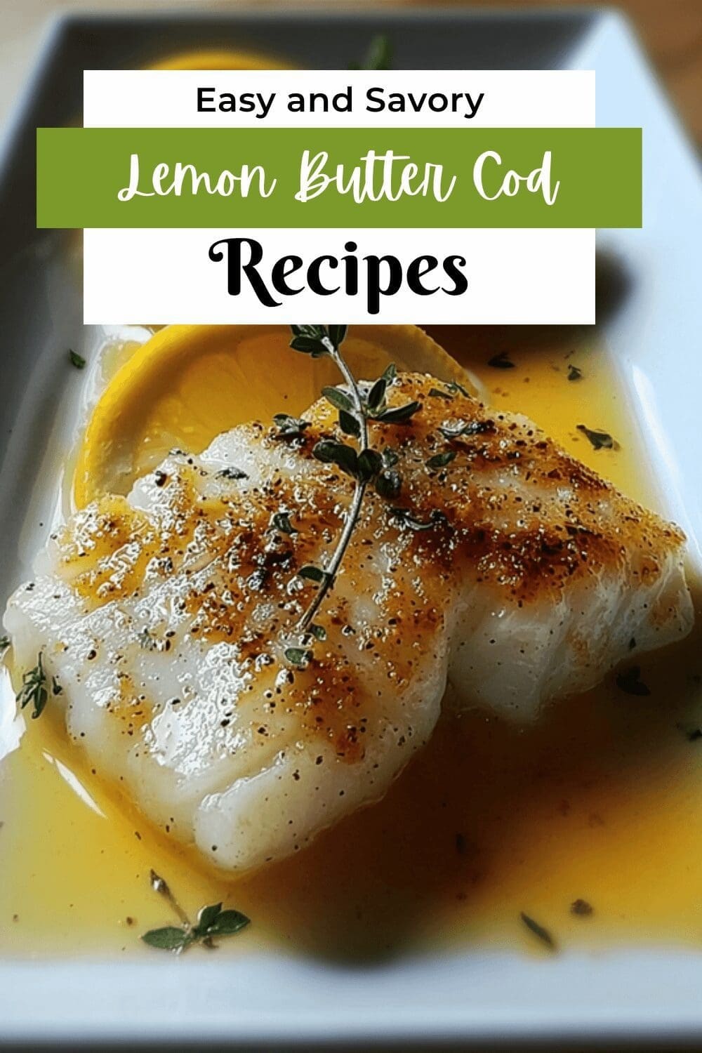 Lemon Butter Cod