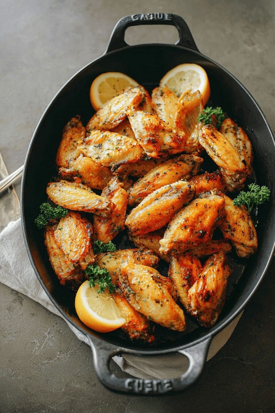 Lemon Pepper Wings Recipe With Crispy, Zesty Flavor 6 Lemon Pepper Wings Recipe