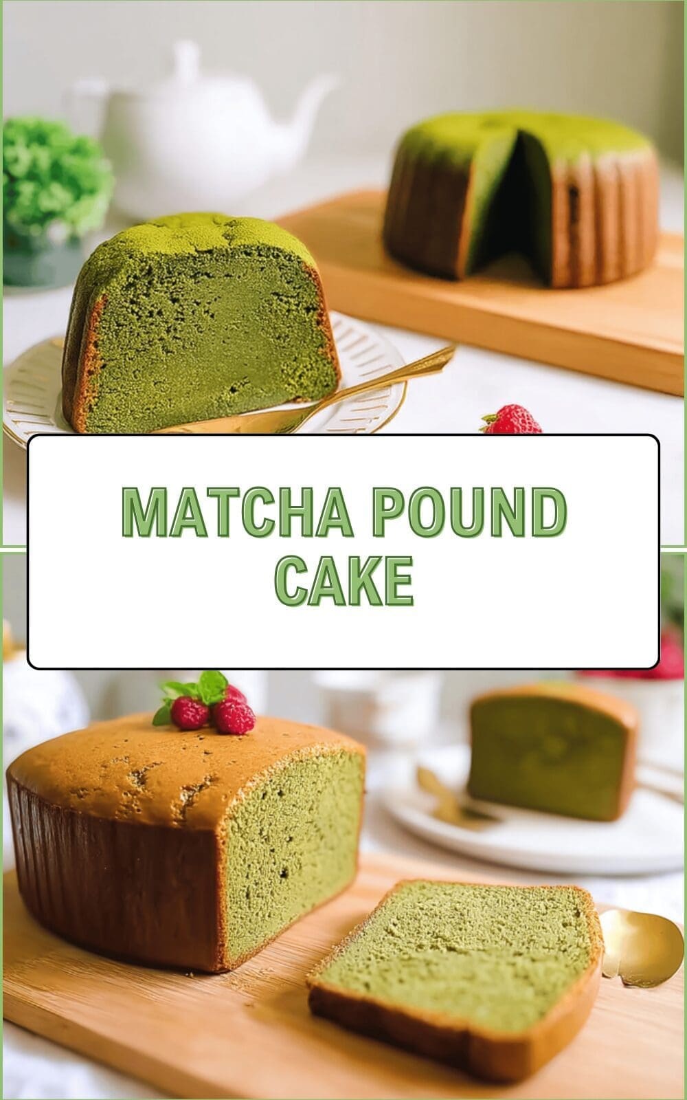 Matcha Pound Cake