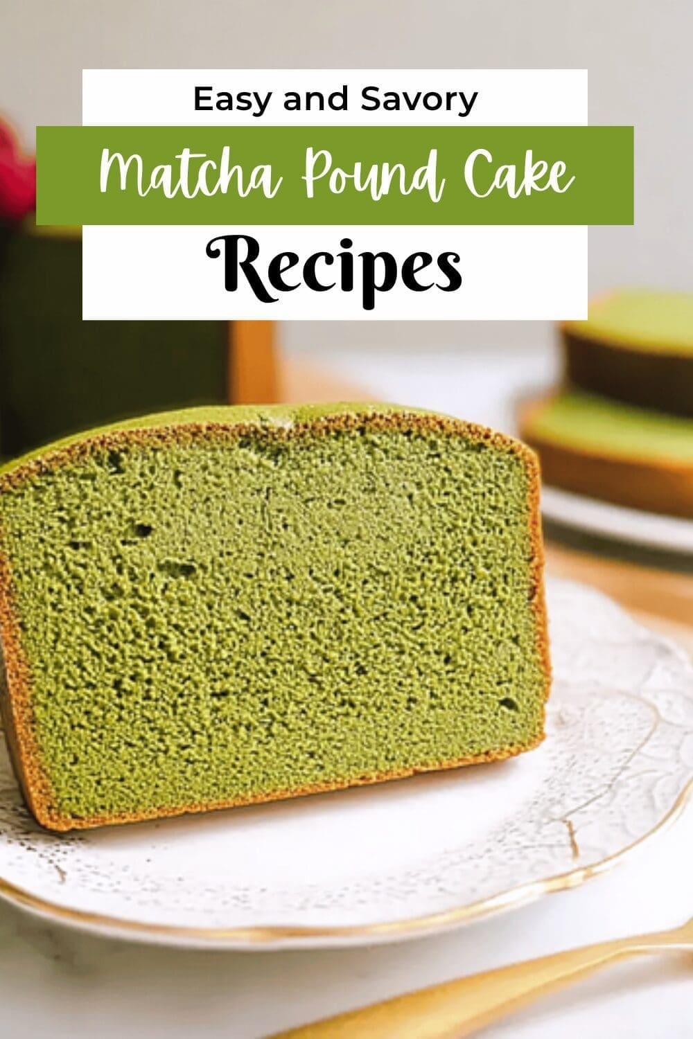 Matcha Pound Cake